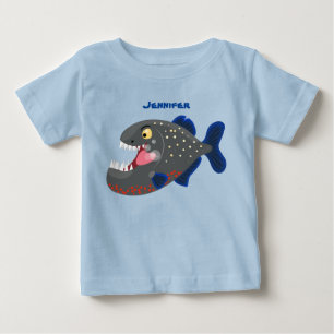 Camiseta Imagem de uma piranha engraçada e famosa