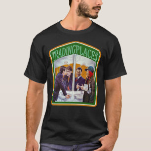 Camiseta Imagem de Vintage em Locais Comerciais Essencial