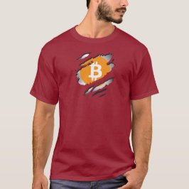 Camiseta Imagem do Bitmoeda Torn com/ Revelação do Logotipo
