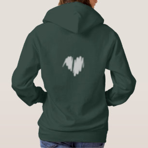 Camiseta Imagem do Coração Pulverizado do Grafite Branco Mo