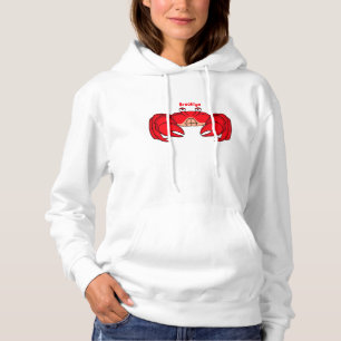 Camiseta Imagem do desenho animado de caranguejo vermelho-b
