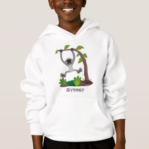 Camiseta Imagem do desenho animado em forma de fita, feliz 