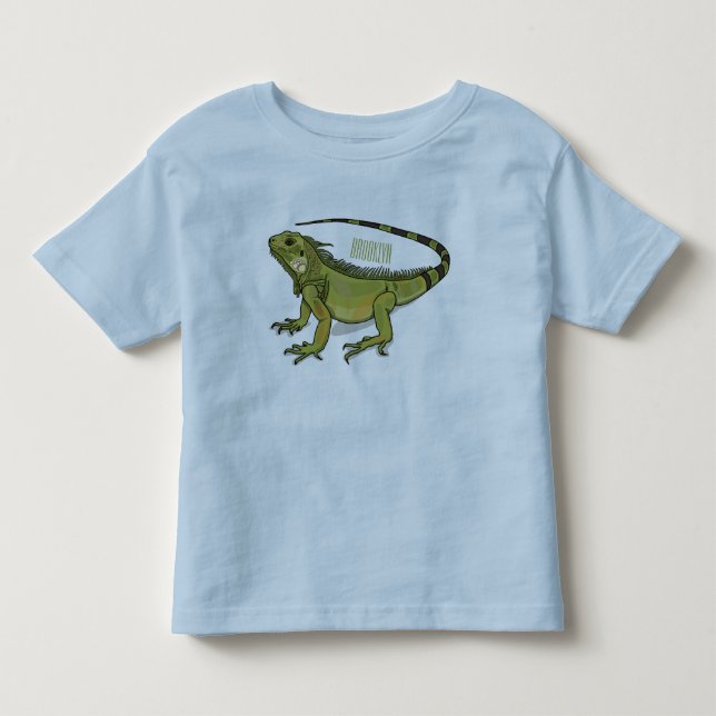 Camiseta Imagem do desenho de Iguana (Frente)