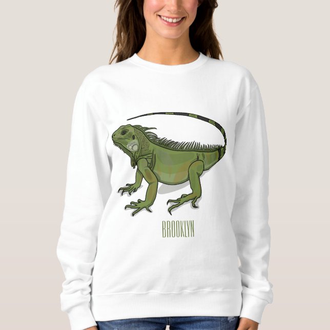 Camiseta Imagem do desenho de Iguana (Frente)
