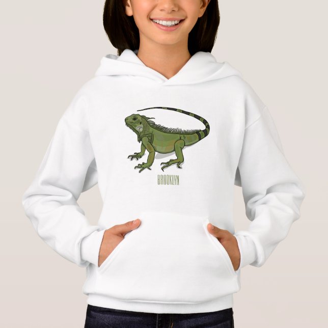 Camiseta Imagem do desenho de Iguana (Frente)