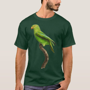 Camiseta Imagem do Dominio público do papagaio 17