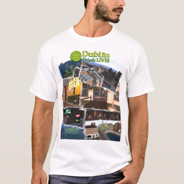 Camiseta Imagem do montagem de Dublin VL (Frente)