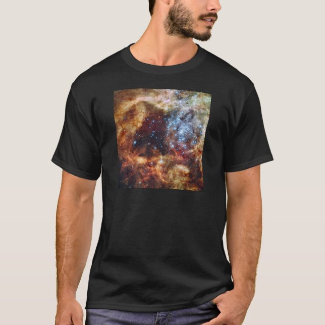 Camiseta Imagem do telescópio de Hubble (Frente)