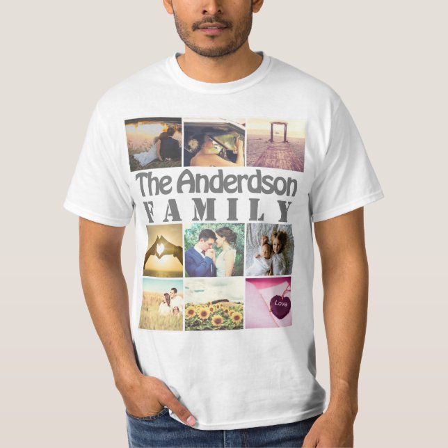 Camiseta imagem e texto personalizados (Frente)