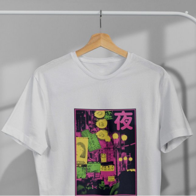 Camiseta Imagem em Cidade Japonesa (Criador carregado)