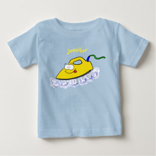 Camiseta Imagem engraçada da lavanderia de ferro
