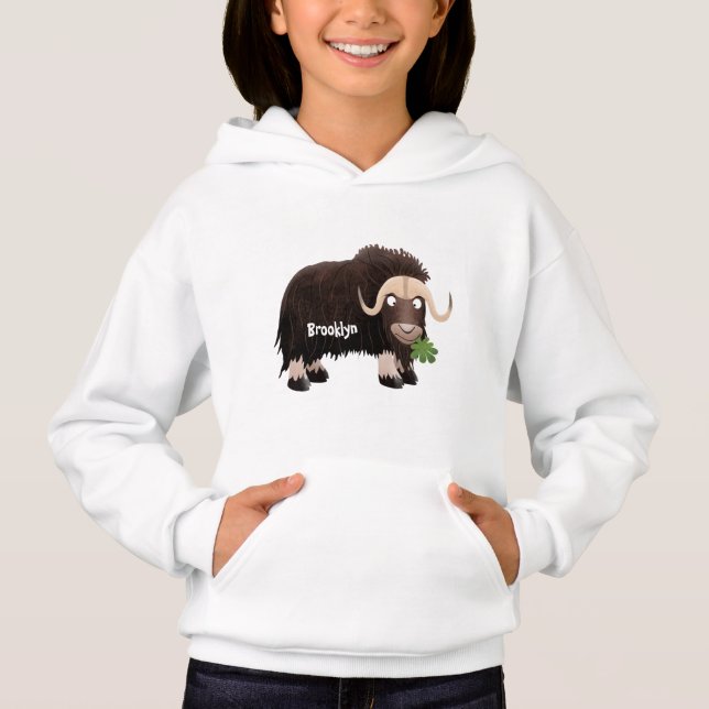 Camiseta Imagem engraçada de desenho animado (Frente)