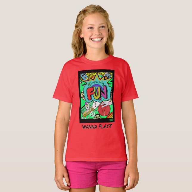 Camiseta Imagem engraçada de quadrinhos da alteridade (Frente Completa)