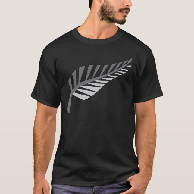 Camiseta Imagem incrível da Nova Zelândia Silver Fern (Frente)
