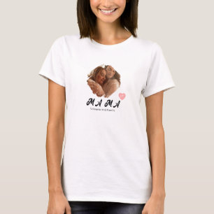 Camiseta Imagem Mama 1 Personalizada Feliz Dia das Mães