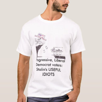 Camiseta imagem, progressista, eleitores de Democrata