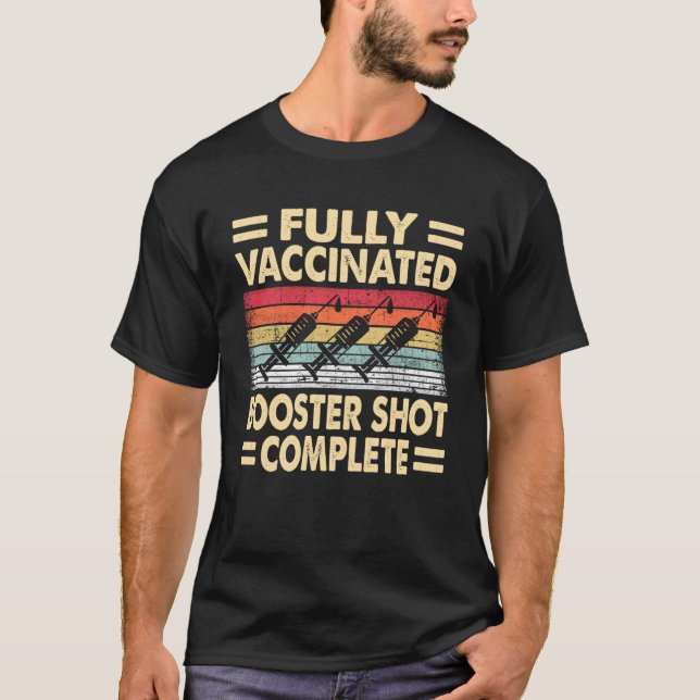 Camiseta Imagem Retroativa Completa Do Booster Totalmente V (Frente)