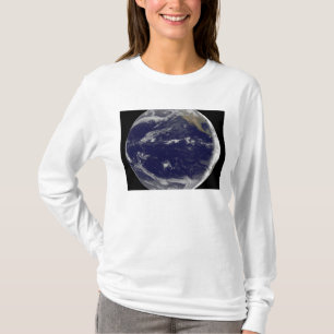 Camiseta Imagem satélite da Terra 2