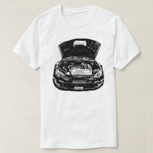 Camiseta Imagem Subaru Impreza WRC do vetor