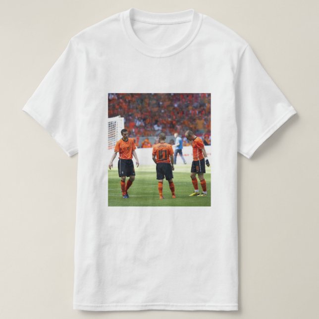 Camiseta Imagen histórica de Robin van Persie (Frente do Design)