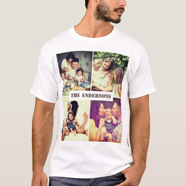 Camiseta Imagens personalizadas com texto (Frente)