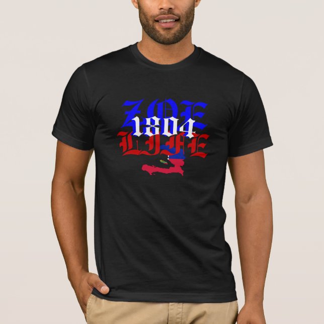 Camiseta imagens, ZOE, VIDA, 1804 (Frente)