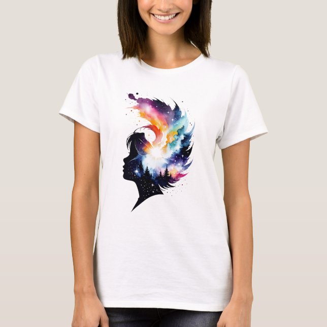 Camiseta Imaginação Cósmica #1 (Frente)
