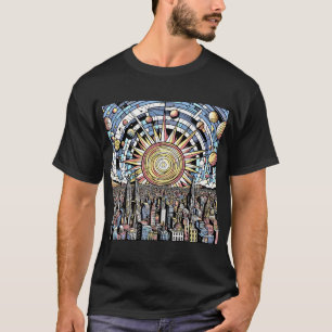 Camiseta Imaginação do Sistema Solar Espacial#5