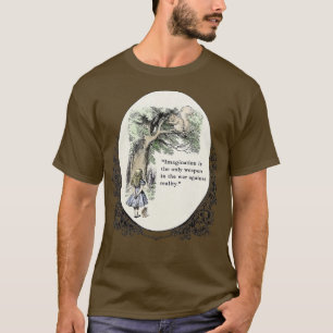 Camiseta Imaginação É A Única Arma Na Guerra Contra Re