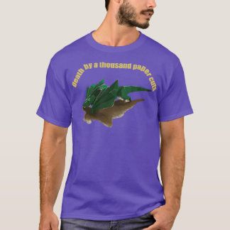 Camiseta Imaginação é cheio de dragões alguns são papel