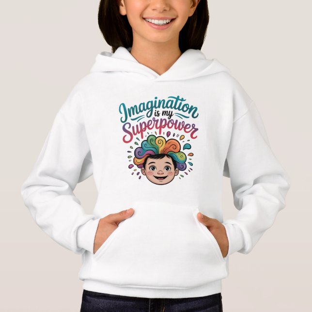 Camiseta Imaginação é minha superpotência (Frente)