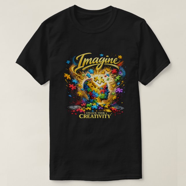Camiseta Imagine 1a (Frente do Design)