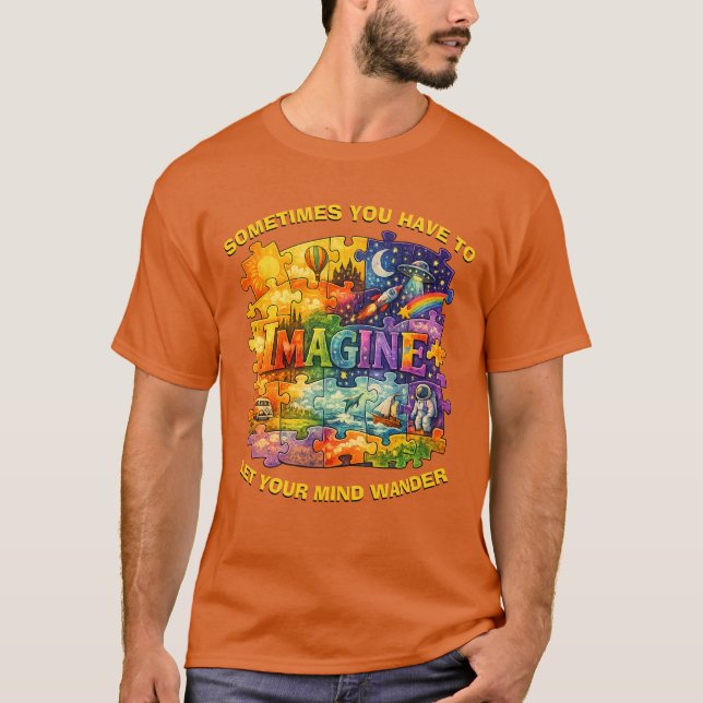 Camiseta Imagine 1c (Frente)