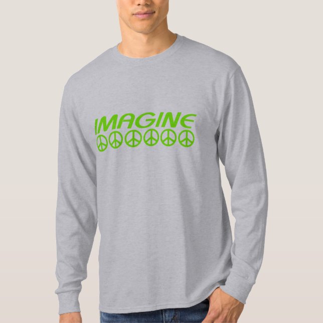 CAMISETA IMAGINE A PAZ (Frente)