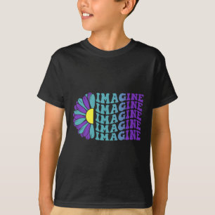 Camiseta Imagine a prevenção suicida Sensibilização invisív