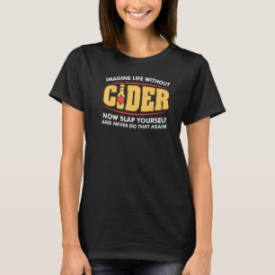 Camiseta Imagine A Vida Sem Entusiasta De Cabeça