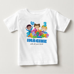 Camiseta Imagine com toda a sua mente 