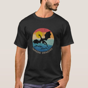 Camiseta Imagine Dragões Mágicos e Mitológicos de Fantasia