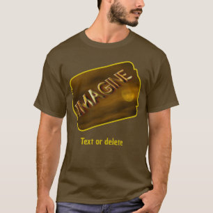Camiseta Imagine Fantasia Lua Inspirador