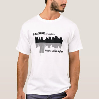 Camiseta Imagine um mundo sem religião