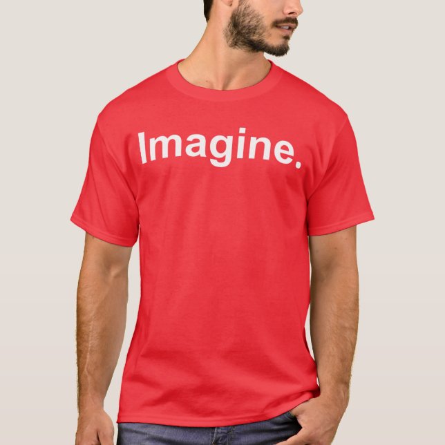 Camiseta Imagine vintage (Frente)