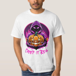 Camiseta Imaginem o Halloween Real, Horror
