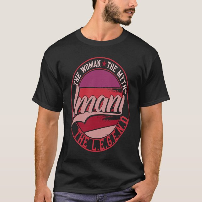 Camiseta Imani a Senhora do Mito a Lenda (Frente)