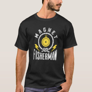 Camiseta Ímãs de pesca de ímã Pescador de pesca