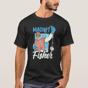 Camiseta Ímãs de pesca Magnets Pescador de ímãs Pesca
