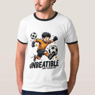 Camiseta Imbatível e Invencível – Ousada Declaração de Pode