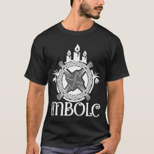 Camiseta Imbolc Wiccan Pagan Holiday Pagan Rua Brigid's Cro