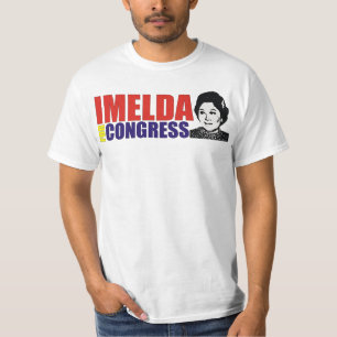 Camiseta Imelda para o congresso