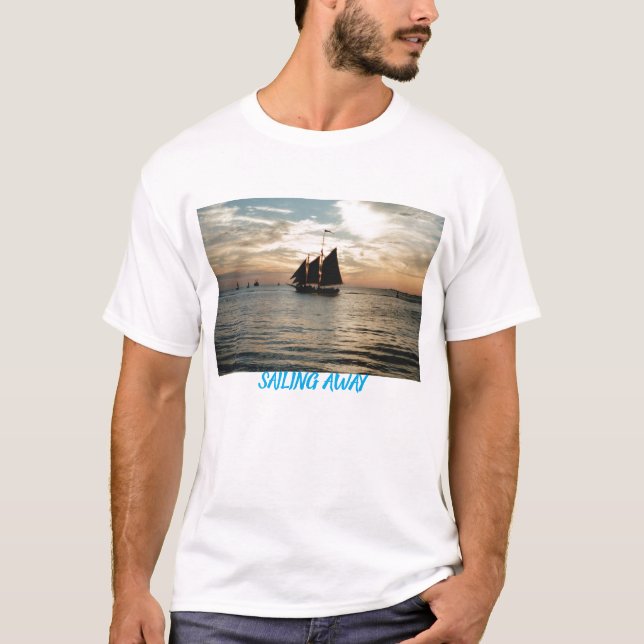 CAMISETA IMG0, NAVEGANDO PARA LONGE (Frente)