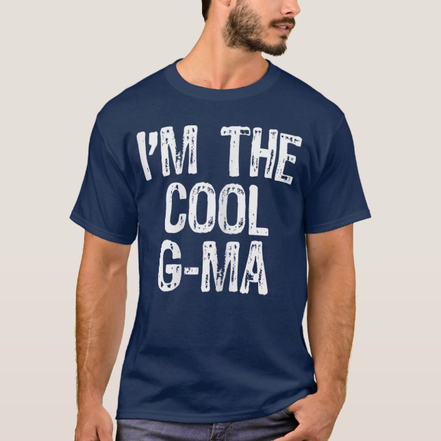 Camiseta Imhe Cool GMa Funny GMa vintage (Frente)